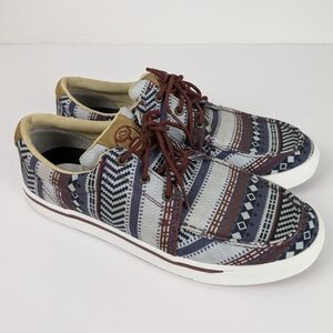 Twisted X Hooey Loper Geometric , Multicolored Textile Lace Sneakers Men 11M